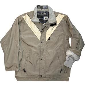 Capp3l Terrain Ride Snowboard Jacket Unisex Size XS Waterproof Breathable Beige